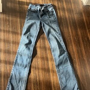Women's Boot Cut Jeans - Classic Blue